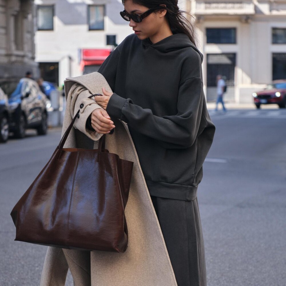 Zara Pocketed Hoodie Sweatshirt